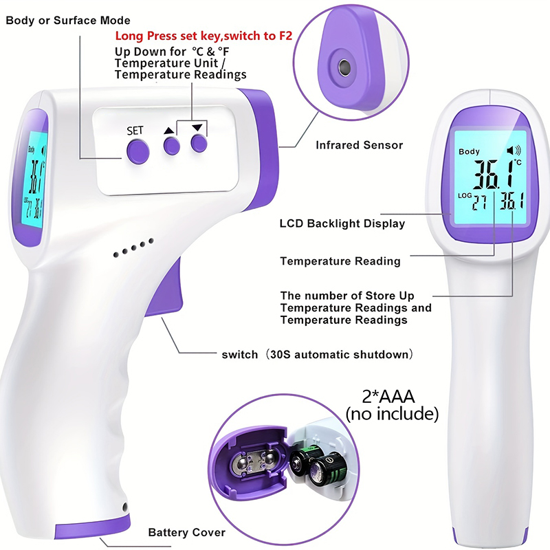 Non‑Contact Infrared Forehead  - Pulse Oximeter 评论和价格