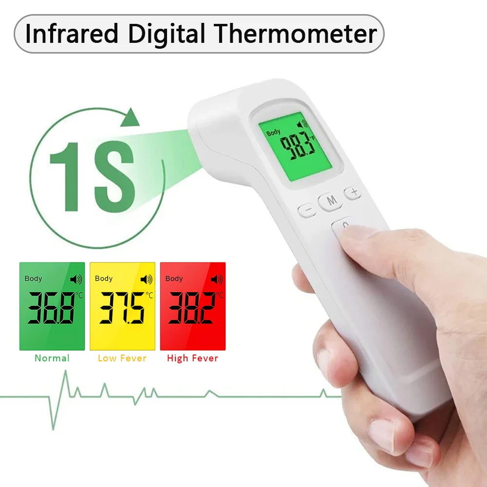 Body IR Thermometer Non-contac - Pulse Oximeter 评论和价格