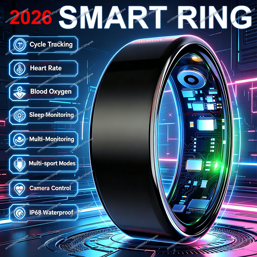 2026 New Smart Ring Heart Rate - Blood Pressure Monitor 评论和价格