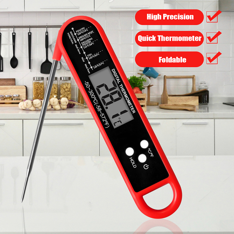 Foldable Meat Thermometer Digi - Thermometer Digital 评论和价格