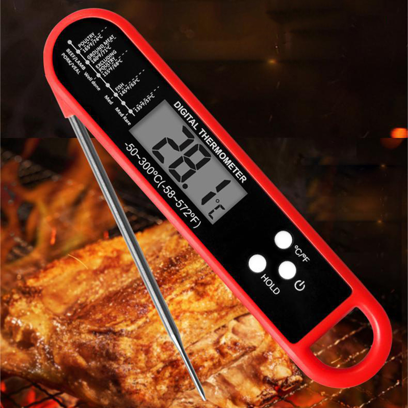 Foldable Meat Thermometer Digi - Thermometer Digital 评论和价格