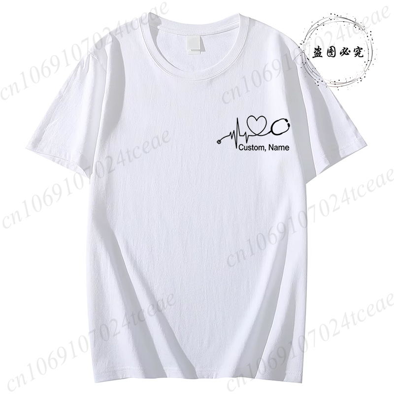 Custom Name Nurse Shirt Stetho - Stethoscope 评论和价格