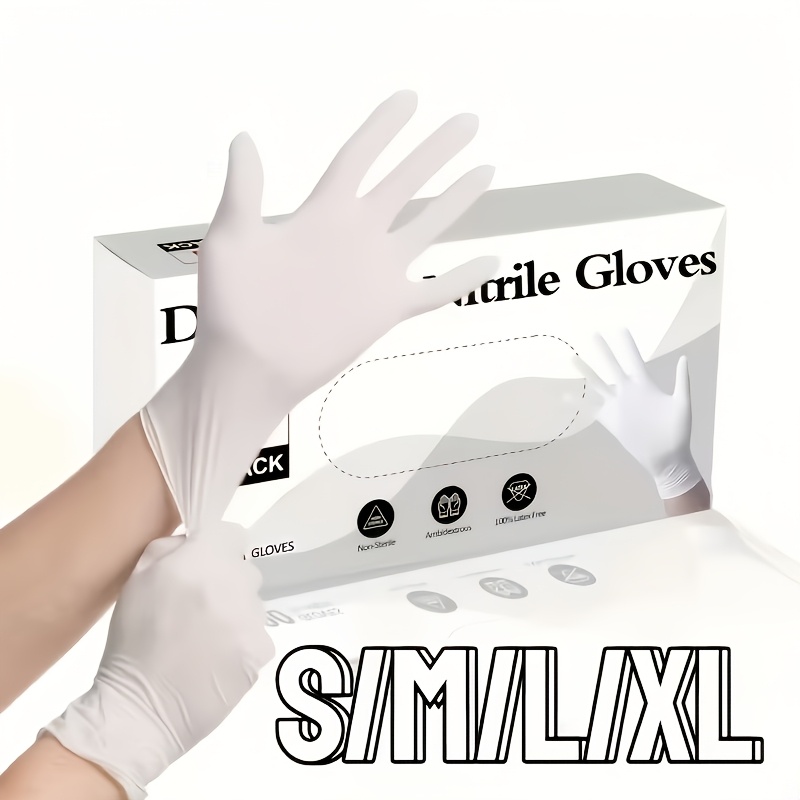 Heavy Duty White Nitrile Glove - Medical Gloves 评论和价格