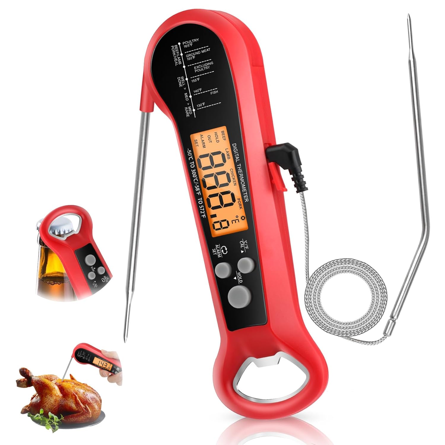 Professional Digital Meat Ther - Thermometer Digital 评论和价格
