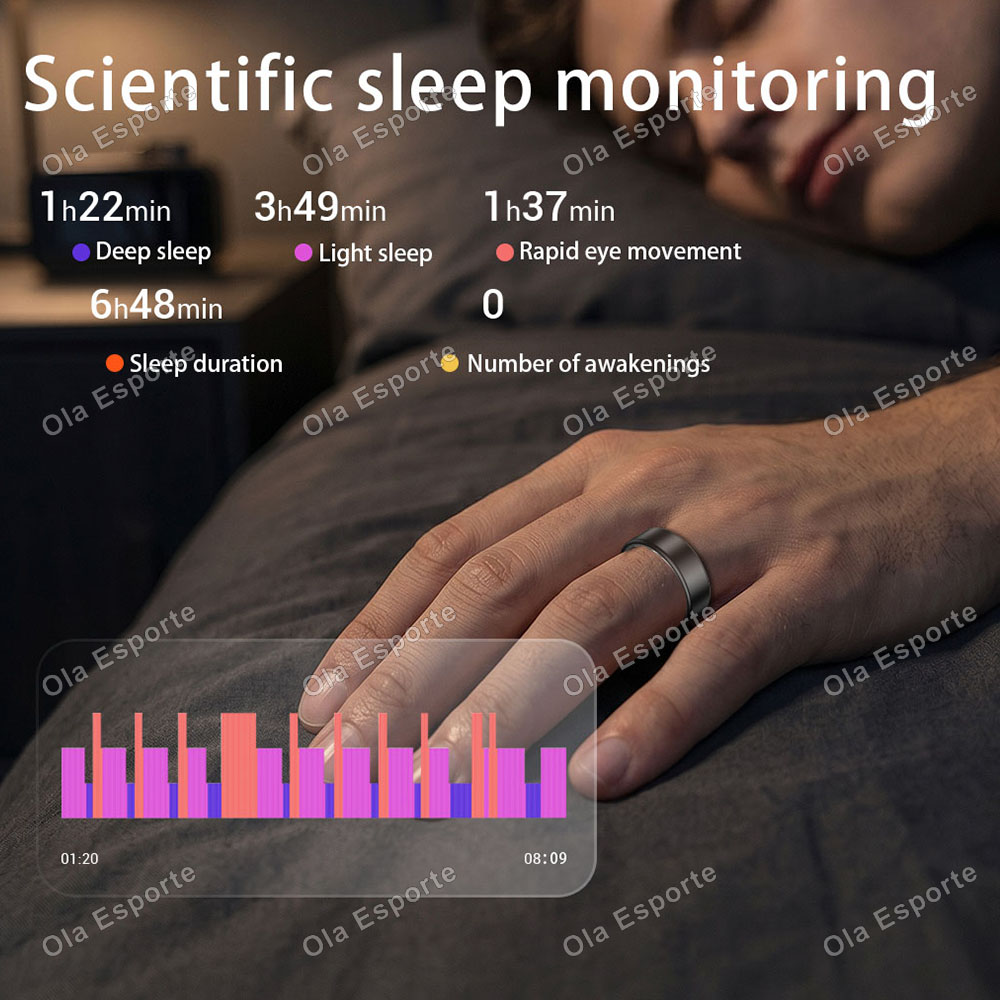 Ola Esporte Smart Ring Men Wom - Blood Pressure Monitor 评论和价格