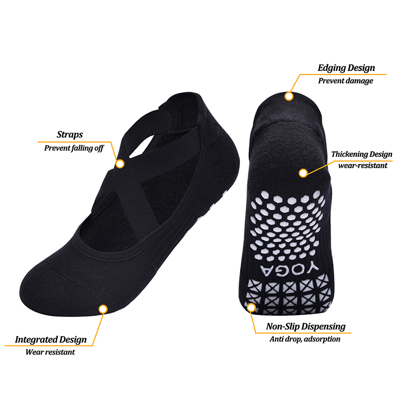 Women Non-Slip Yoga Socks Sili - Medical Tape 评论和价格
