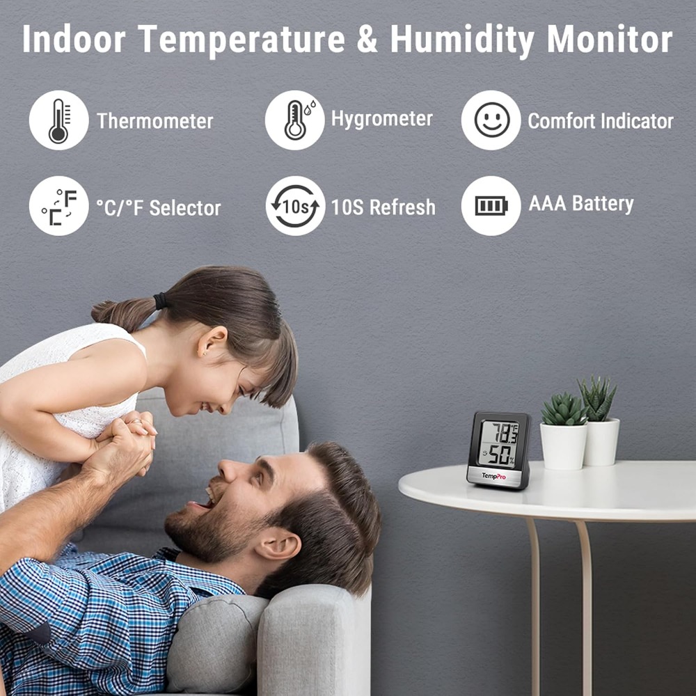 Digital Hygrometer Indoor Ther - Thermometer Digital 评论和价格