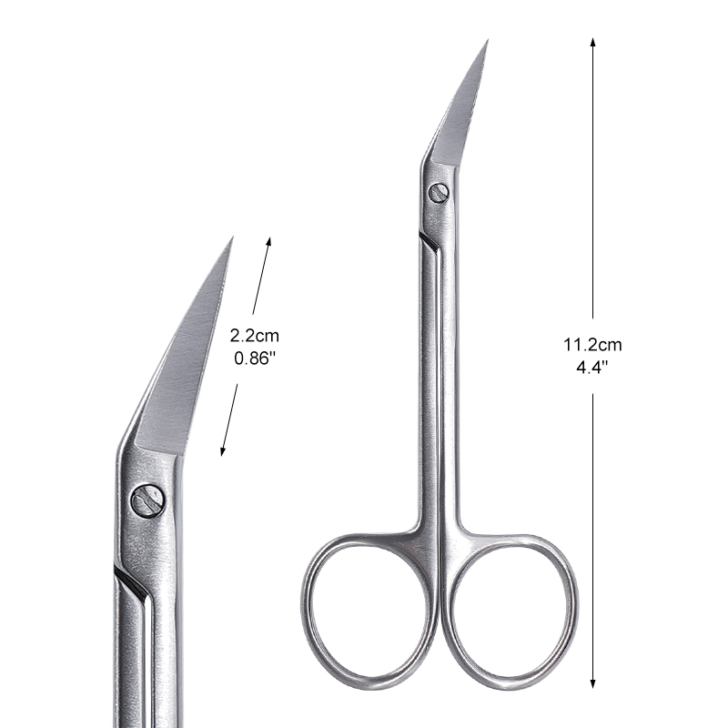 1pc Dental Micro Scissors Curv - Medical Scissors 评论和价格