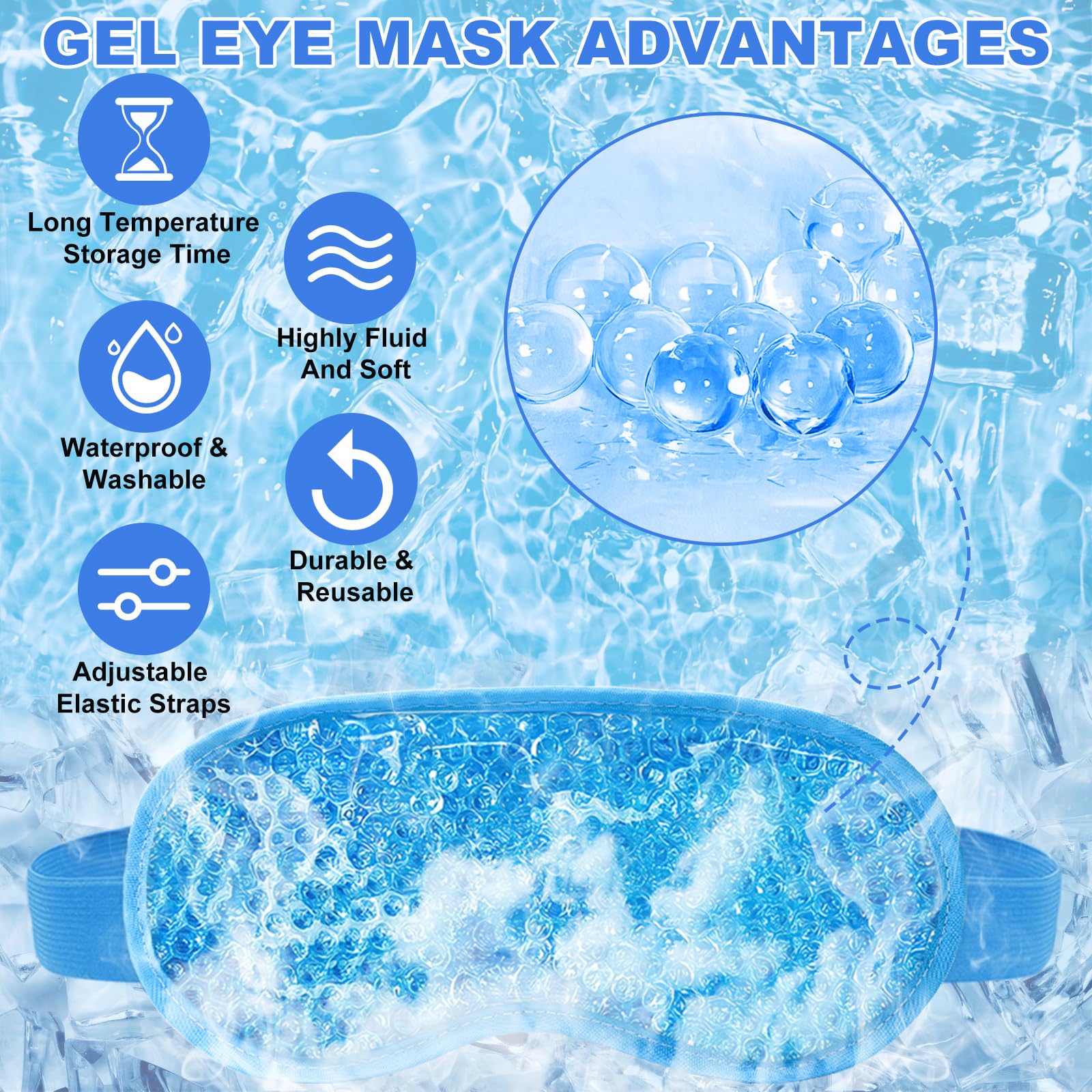 Cooling Eye Mask for Puffy Eye - Surgical Mask 评论和价格
