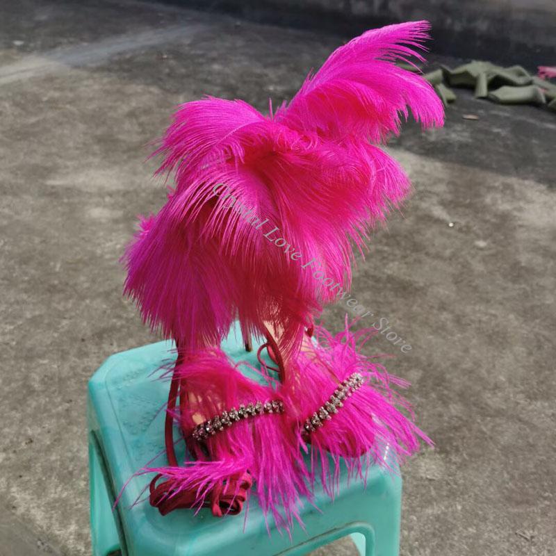 Factory Fuchsia Long Bird Feat - Bandage 评论和价格