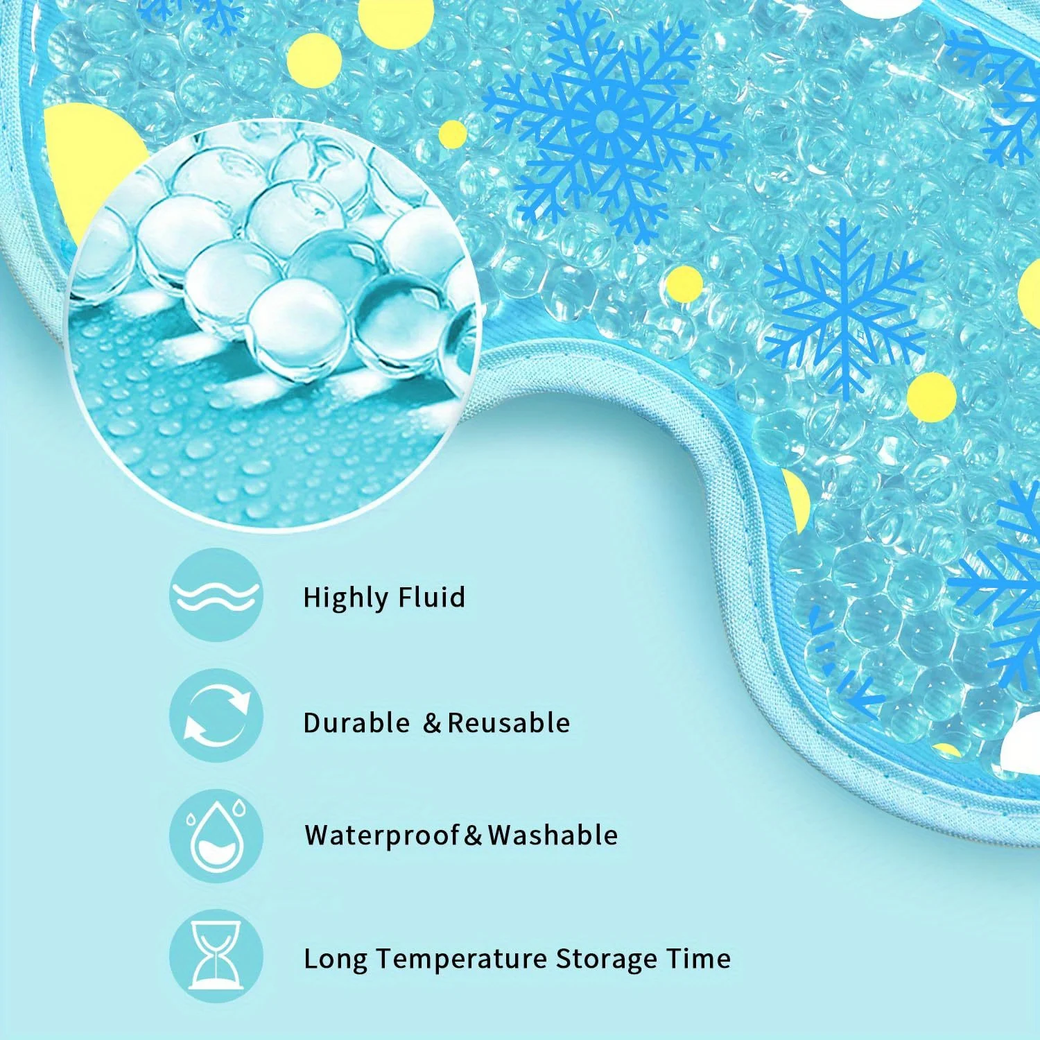 Cooling Eye Mask with Gel Bead - Surgical Mask 评论和价格