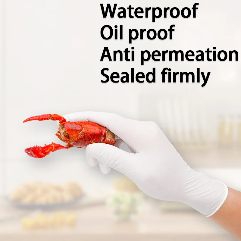 White Nitrile Disposable Glove - Medical Gloves 评论和价格