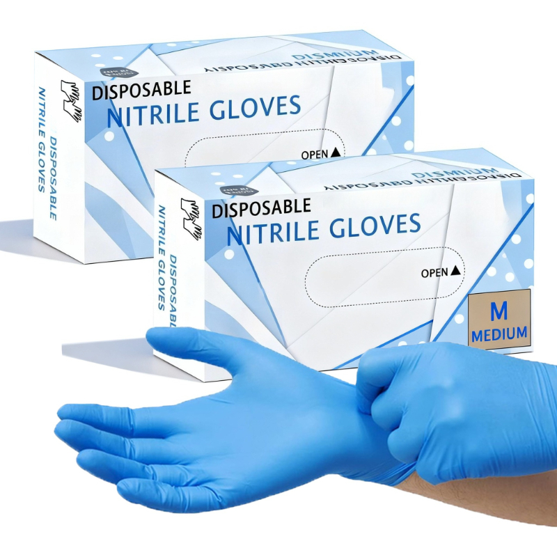 10-100PCS Blue Nitrile Gloves  - Medical Gloves 评论和价格