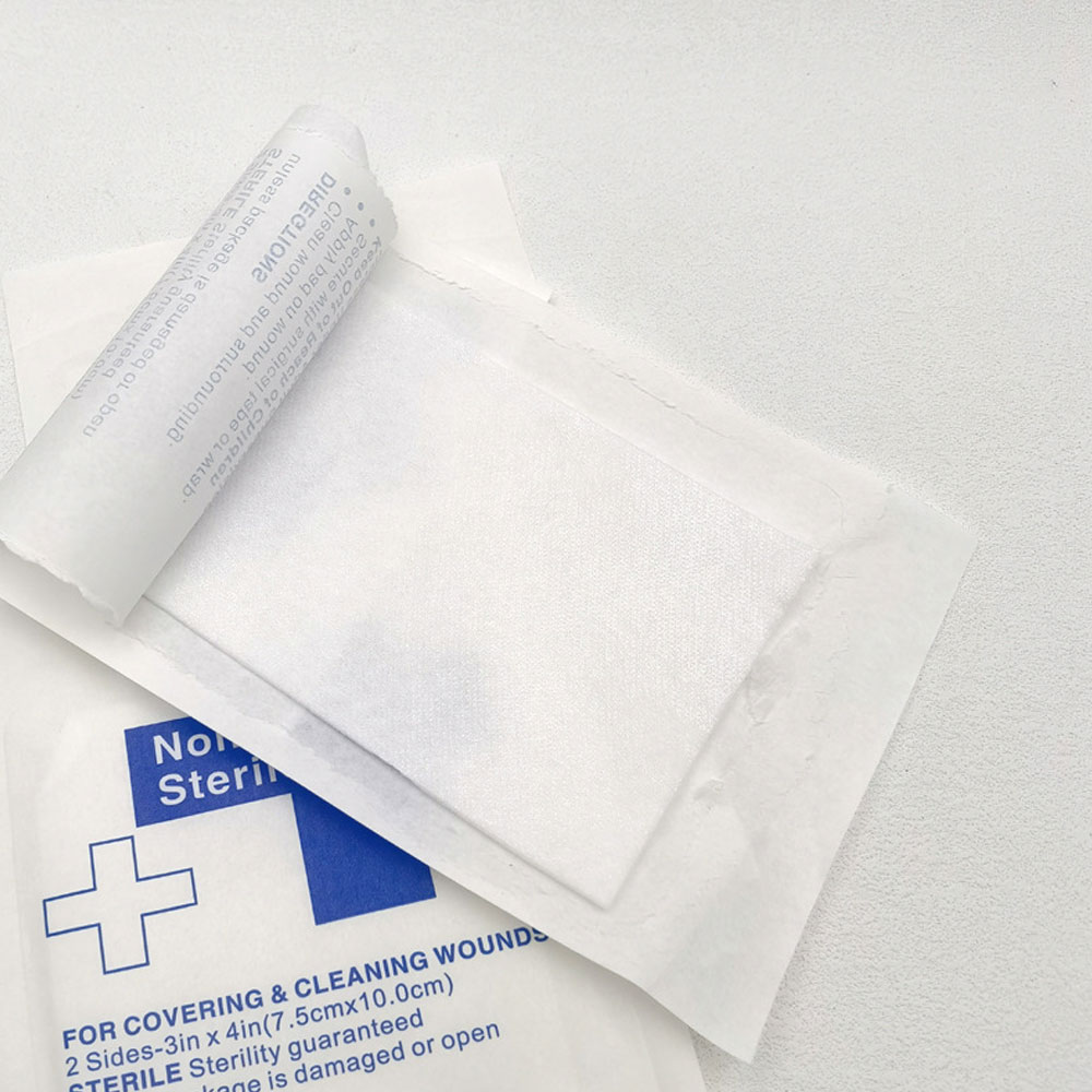 10Pieces 5*7.5cm 100% Cotton W - Medical Tape 评论和价格